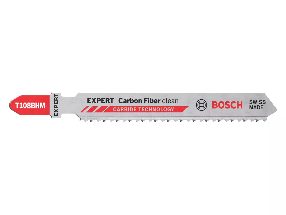 Lame scie sauteuse T 108 BHM Carbon Fiber Clean Bosch (x3)